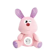 MUNDO ONLINE - Conejito Espanta cuco Peluche con Proyector de Música y Luz
