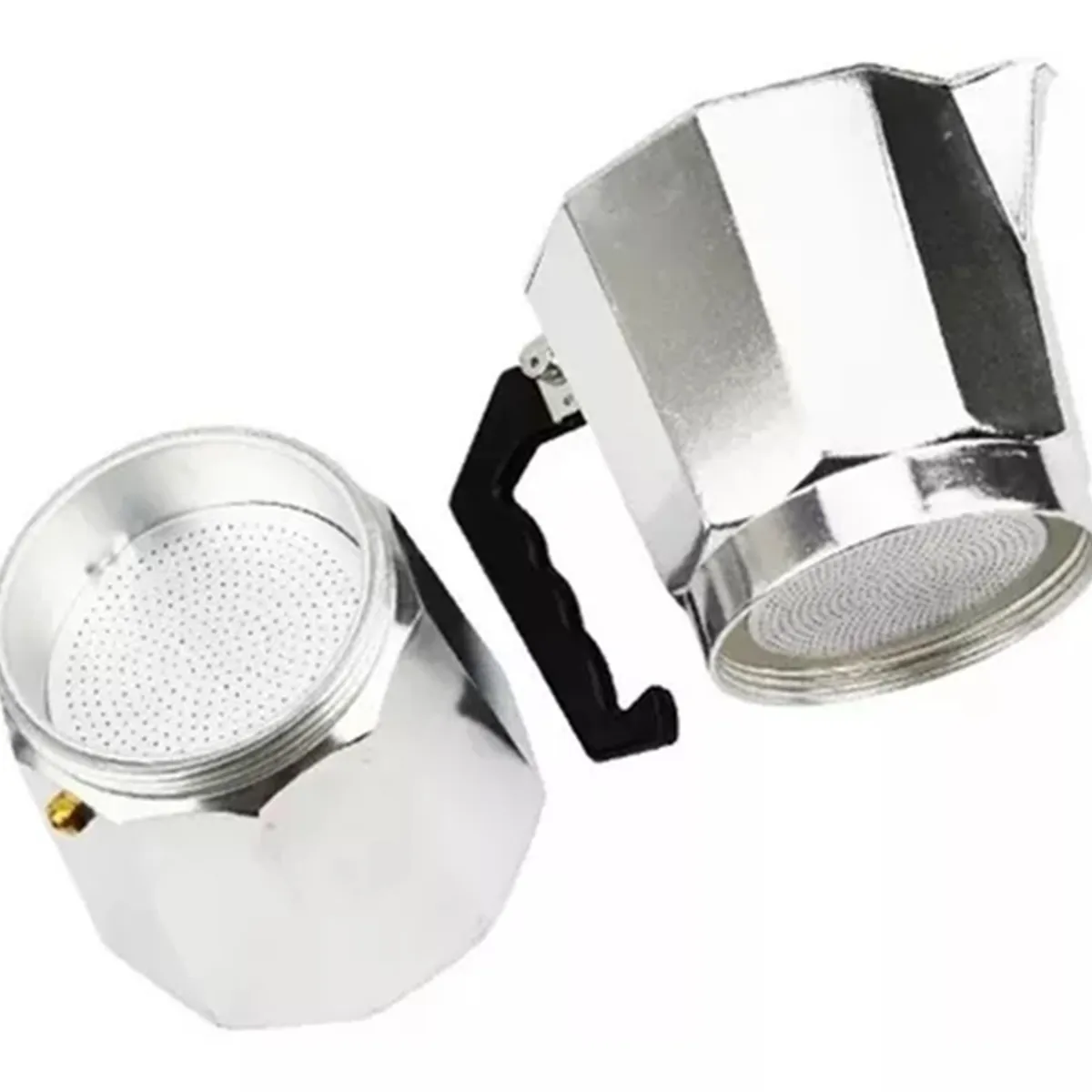 GENERICO - Cafetera Italiana Aluminio 3 Tazas Cocina Tetera