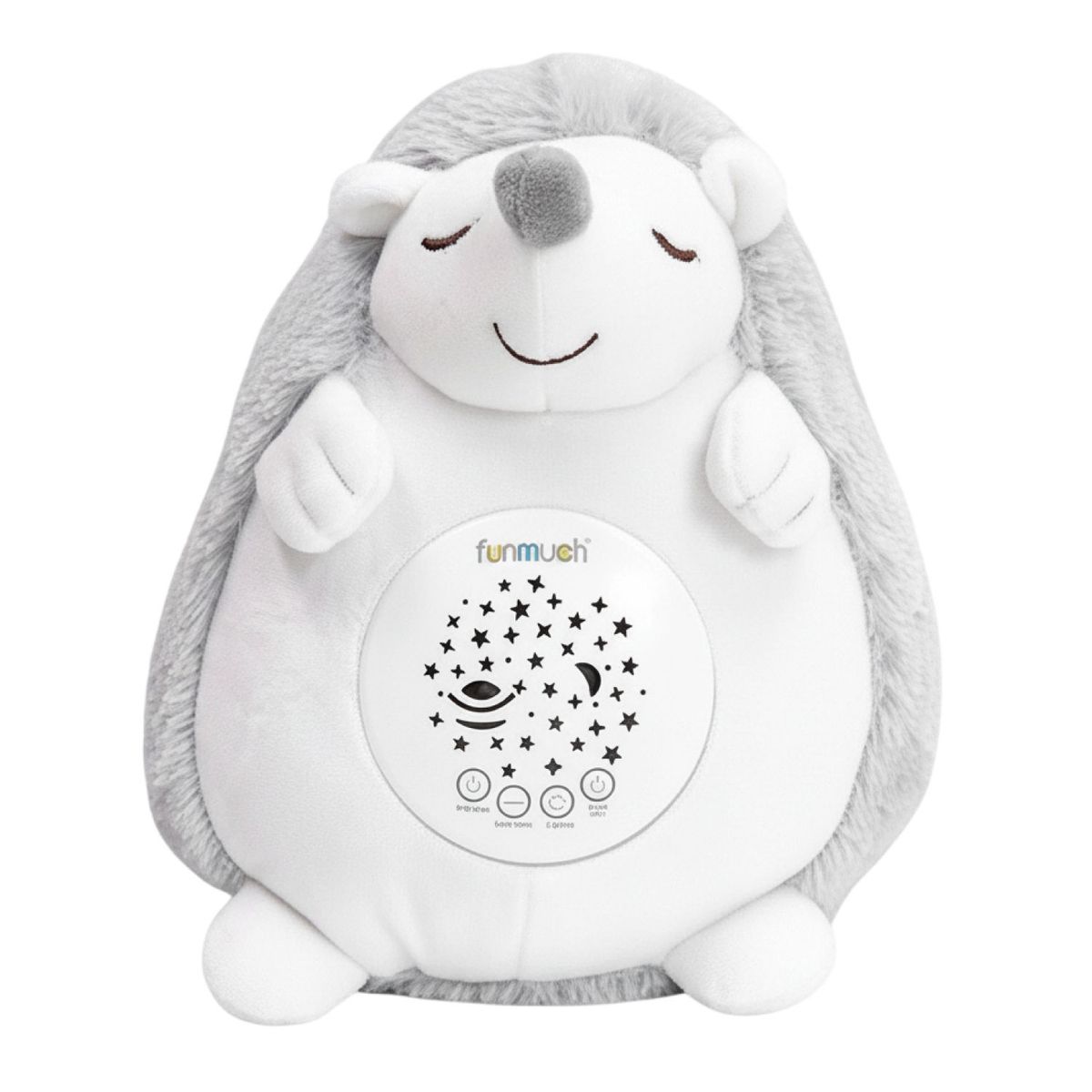 MUNDO ONLINE - Erizo de peluche con Proyector de música y luz