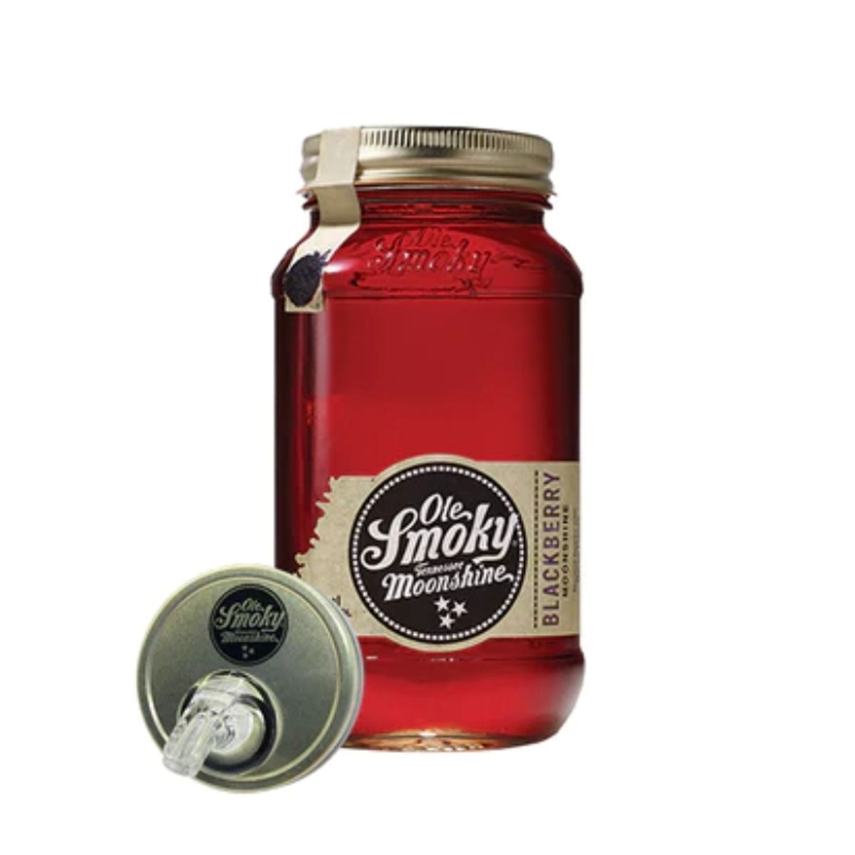 OLE SMOKY - Whisky Ole Smoky Moonshine Blackberry con Dosificador