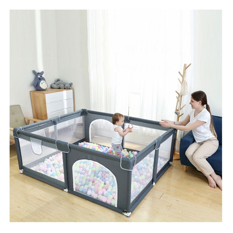 ELEPHANT - Corral de seguridad para bebé incluye accesorios 150x180cm