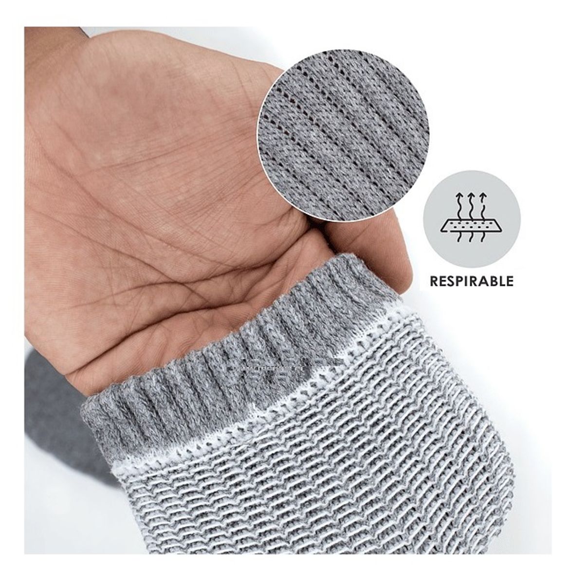 GARSIL - 6 Pares De Calcetas / Calcetines Deportivos Para Hombre De Algodon