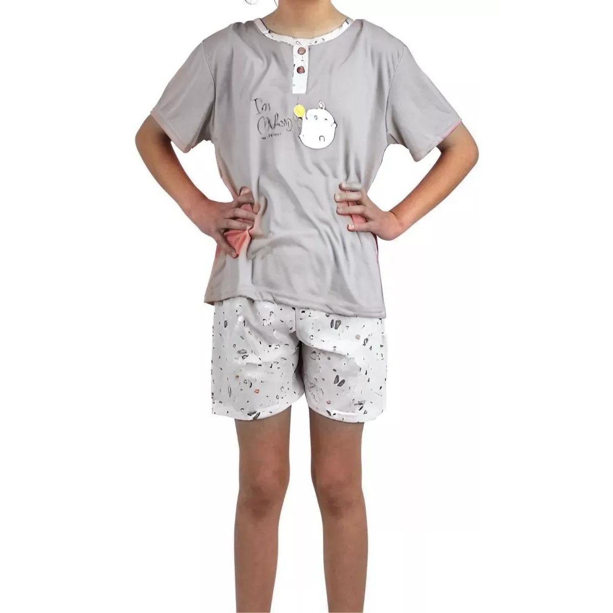 LOOK SHOP - Pijama Niña Verano Short Y Polera 390