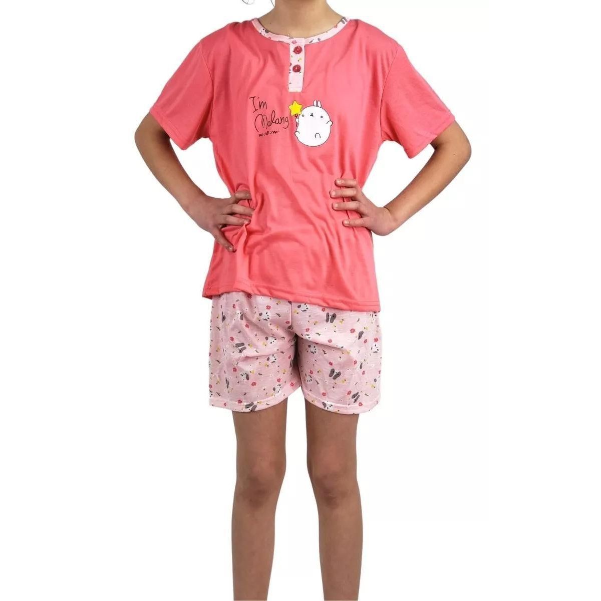 LOOK SHOP - Pijama Niña Verano Short Y Polera 390