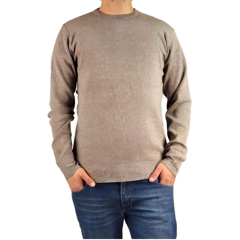 MPROPIA - Sweater Tejido Hombre Cuello Redondo Hilo 107