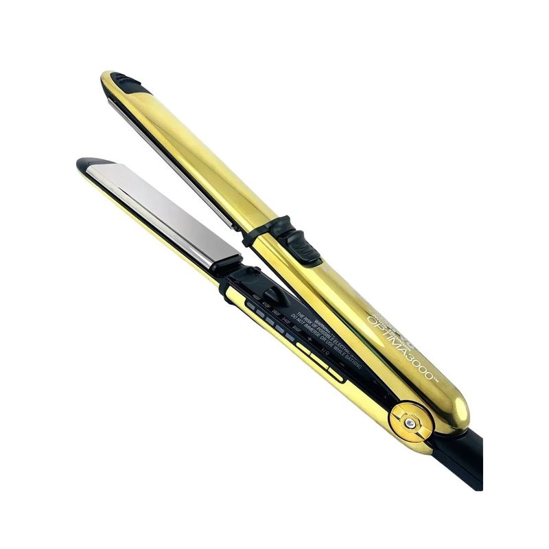 BABYLISS PRO - Plancha Alisadora Babyliss Optima 3000 Gold  Placas Nano Titanium 32mm