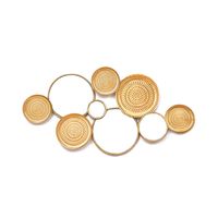 Adorno Espejo De Pared Decorativo Combinación de Discos