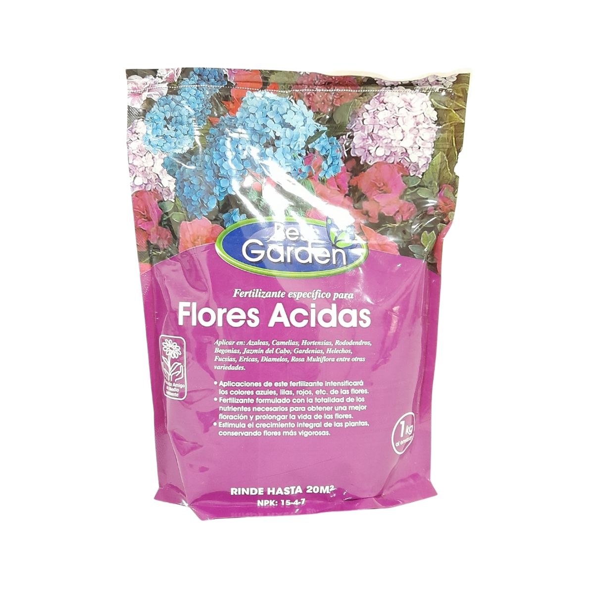 BEST GARDEN - Fertilizante para flores acidas 1 kl