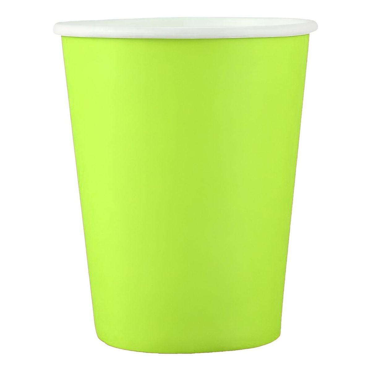 PASTELERIUSCL - Pack X10 Vasos Desechables Vasos De Cumpleaños Verde 250 ml