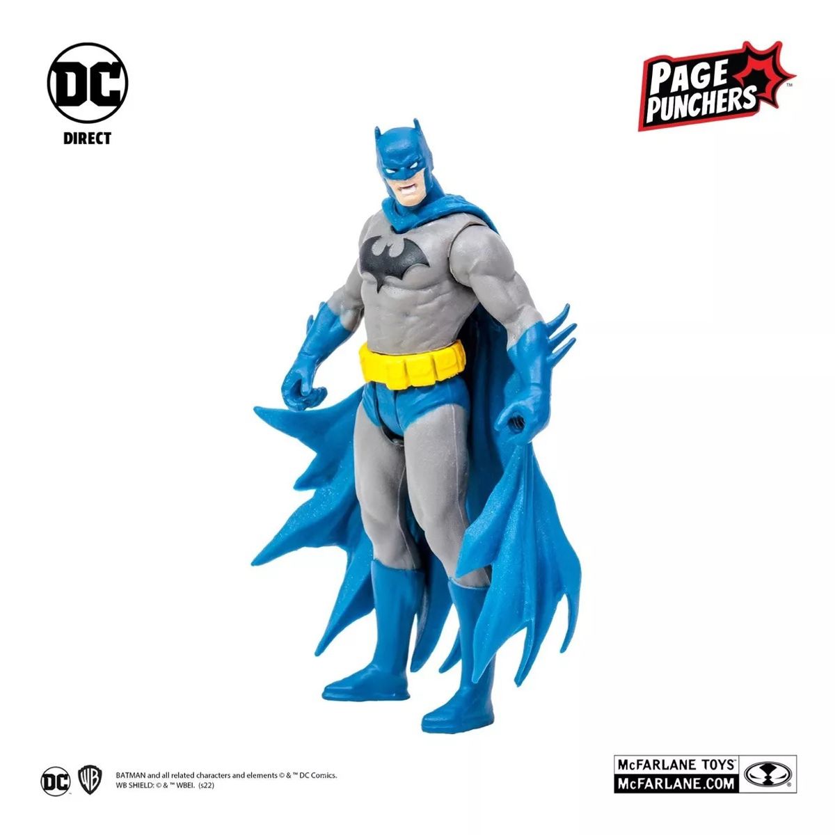 DC COMICS - set 3 figuras super héroes dc + comic superman batman