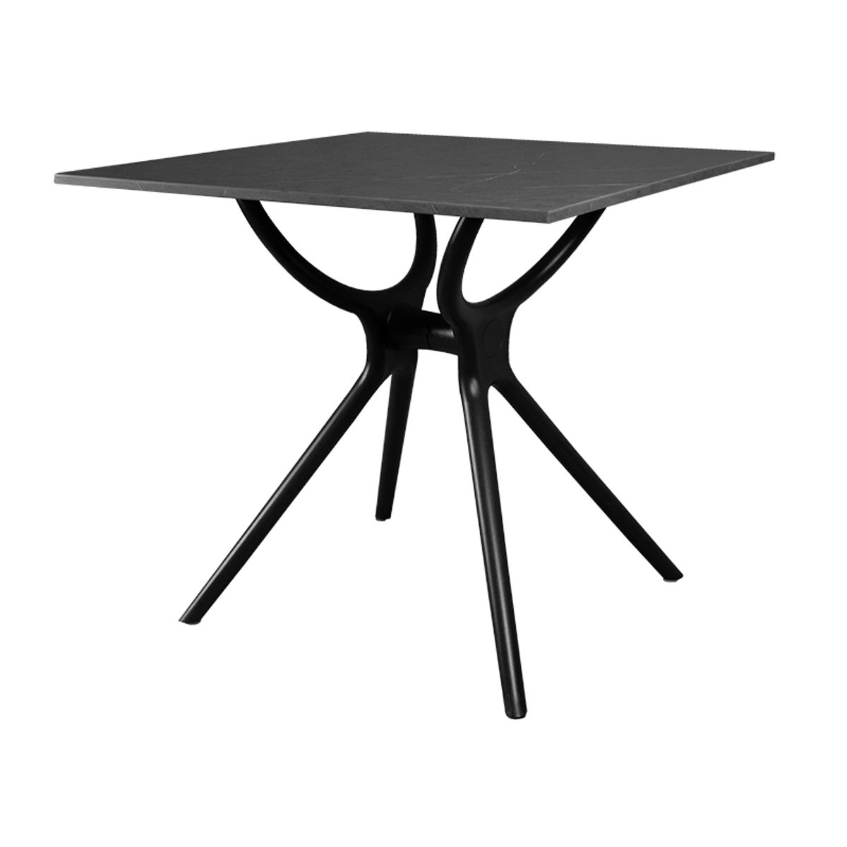 FOLD - Mesa Cuadrada Modelo Padua Gris