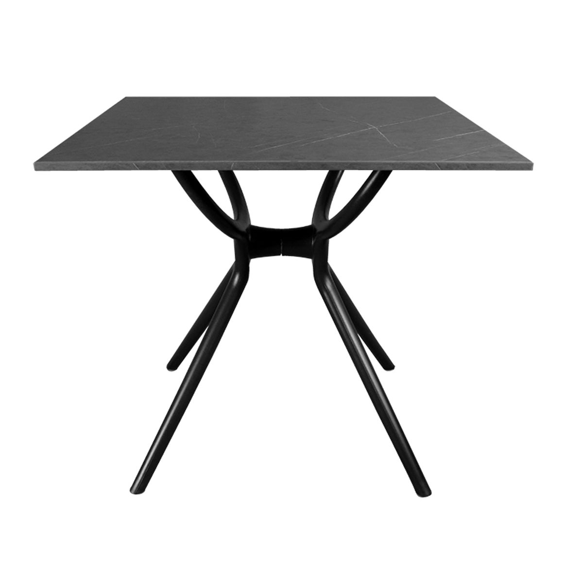 FOLD - Mesa Cuadrada Modelo Padua Gris