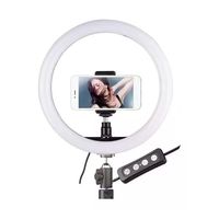 Aro De Luz Led Grande 31cm Con Tripode 2 Metros