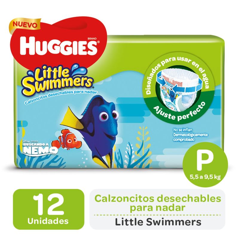 HUGGIES - Huggies Little Swimmers Talla P x12 unidades
