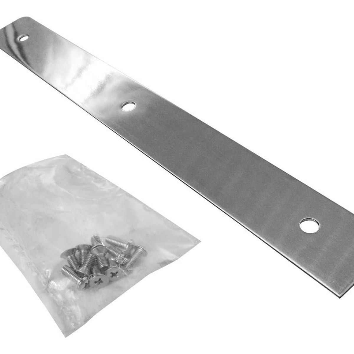 DVP - Placa Metálica Para Colgador Cinta Lama 20 Cm Dvp