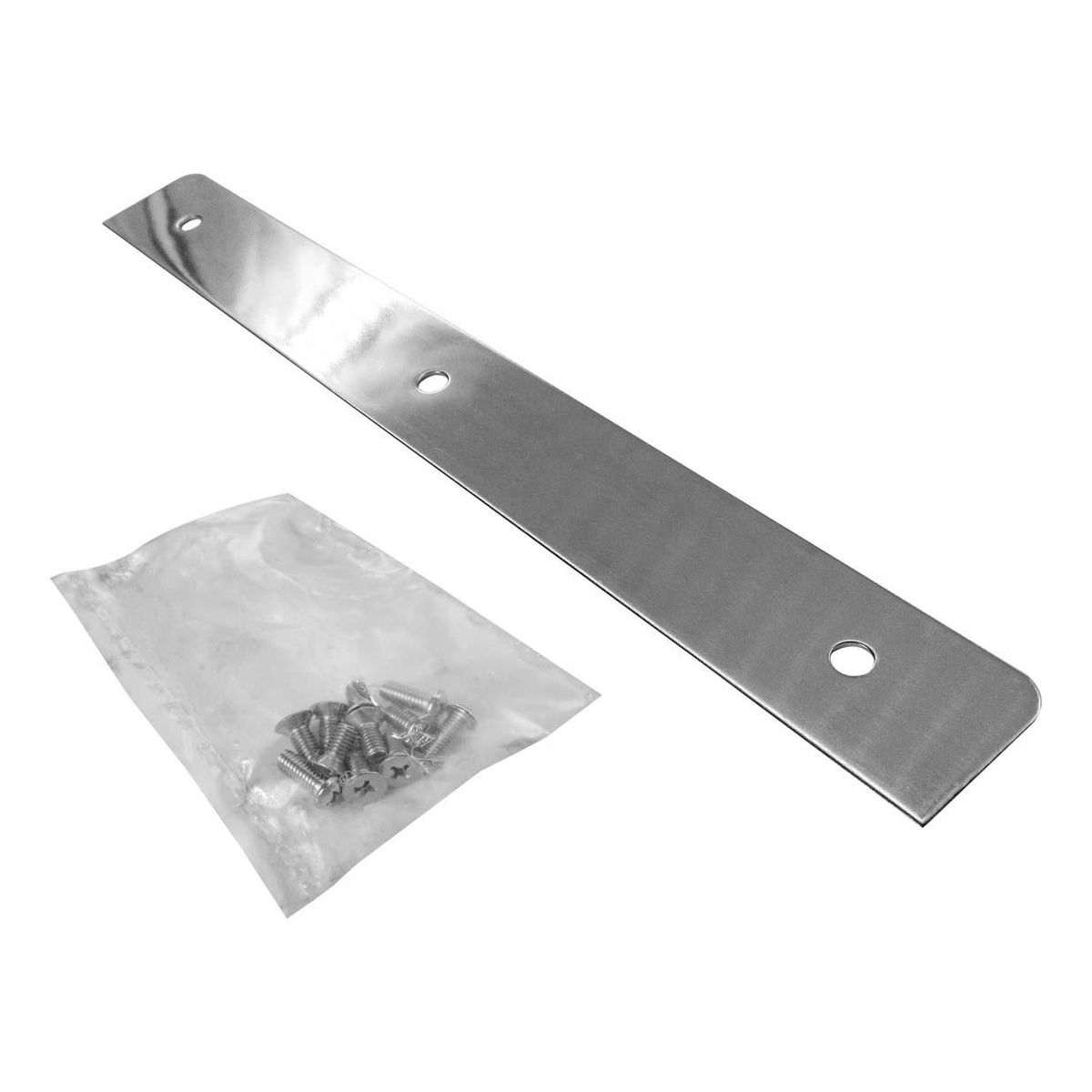 DVP - Placa Metálica Para Colgador Cinta Lama 20 Cm Dvp