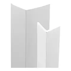 DVP - Esquinero Perfil L 25x25x2mm Blanco 3mts