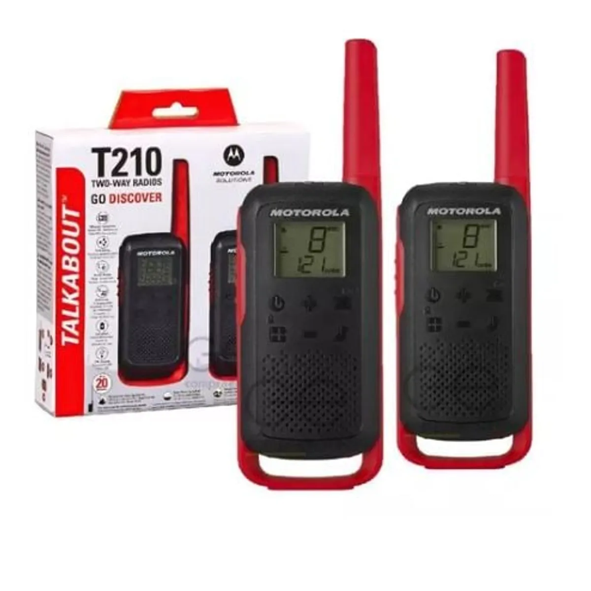 MOTOROLA - Radio Transmisor walkie Talkie bokitoki T210 Motorola