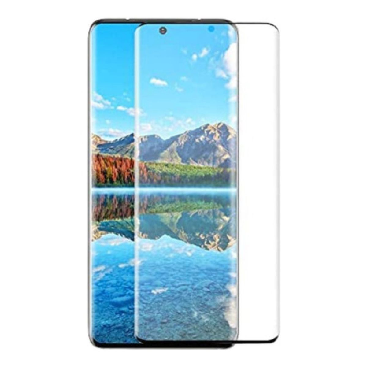 GENERICO - Lámina Completa Vidrio Templado Curvo Para Samsung S23 Ultra