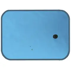 MAISONETTE - Set 6 Individuales rectangulares antimanchas 35x45 elegant turquesa