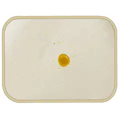 MAISONETTE - Set 6 Individuales rectangulares antimanchas 35x45 elegant crudo