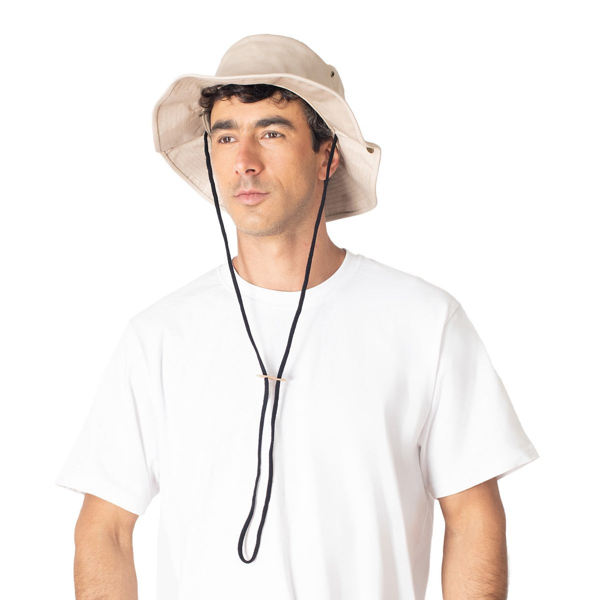 INDUSBORD - Gorro Ala Ancha Tipo Australiano Algodón Prelavado Uv50