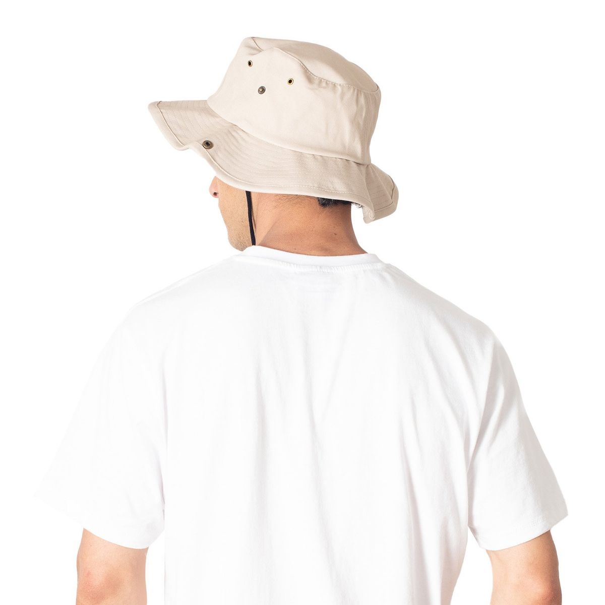 INDUSBORD - Gorro Ala Ancha Tipo Australiano Algodón Prelavado Uv50