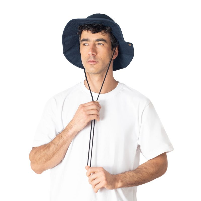 INDUSBORD - Gorro Ala Ancha Tipo Australiano Algodón Prelavado Uv50
