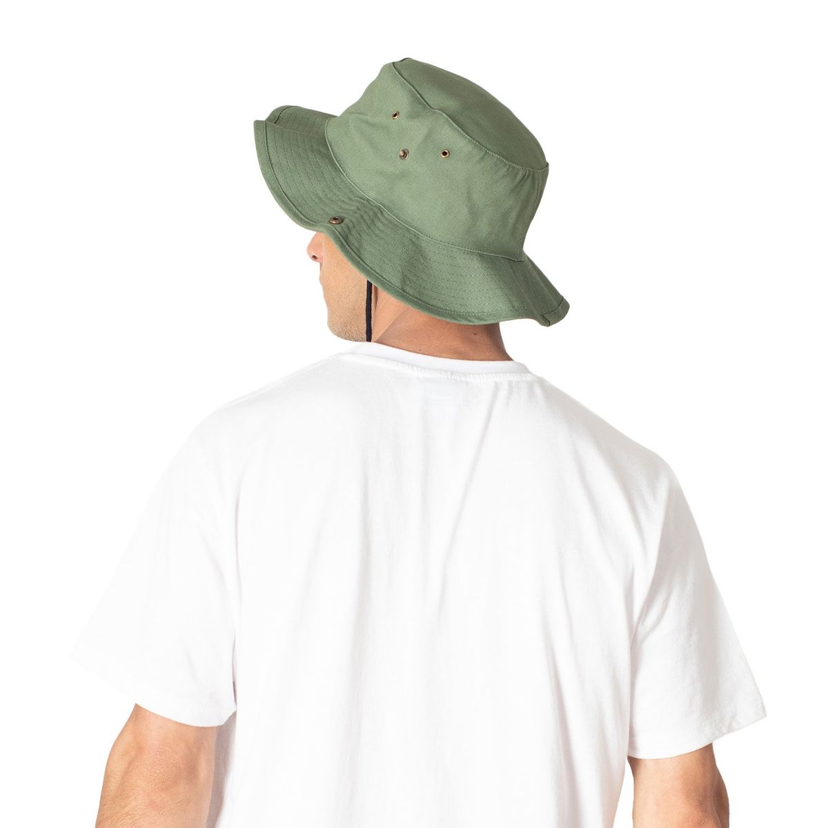 INDUSBORD - Gorro Ala Ancha Tipo Australiano Algodón Prelavado Uv50