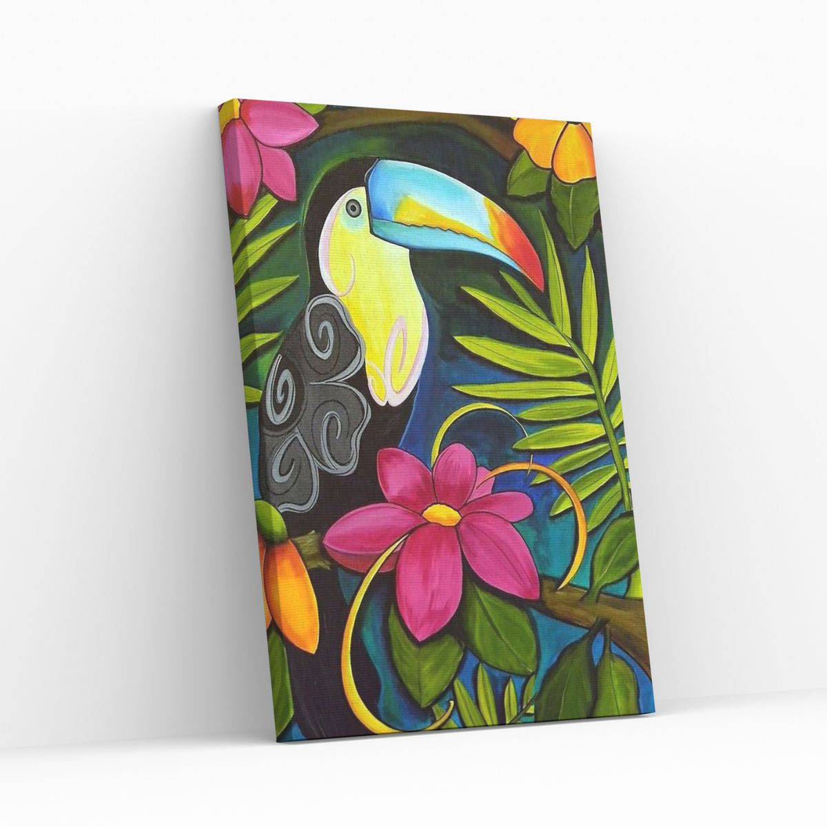 GENERICO - Pintura con Diamantes Tucan - Diamond Painting 20x30 CM