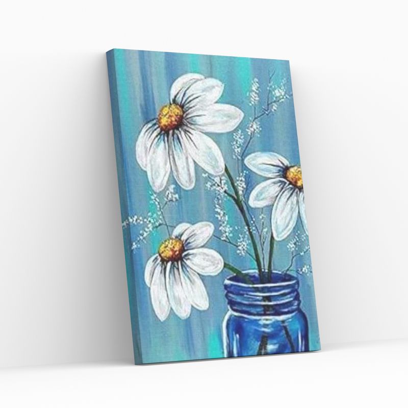 GENERICO - Pintura con Diamantes Martaritas - Diamond Painting 20x30 CM