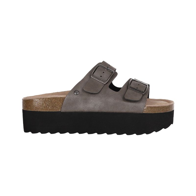 BAMERS - Sandalia Bamers Kend Hight Mujer Gris