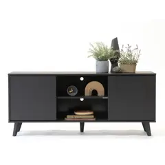 MEDULAR - Rack tv 65 alto Atacama black