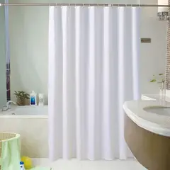 CAP DOR - Forro Cortina De Baño Blanco PVC 180 x 180