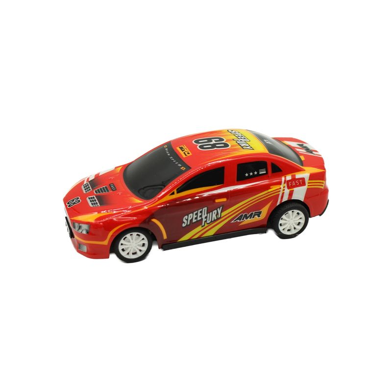 DBLUE - Auto de Carrera a Control Remoto Rojo