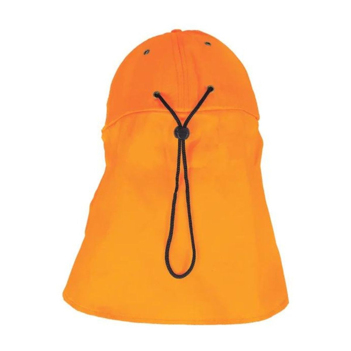 KUMEN - Gorro Legionario Naranjo Fluor Con Filtro Uv Certificado