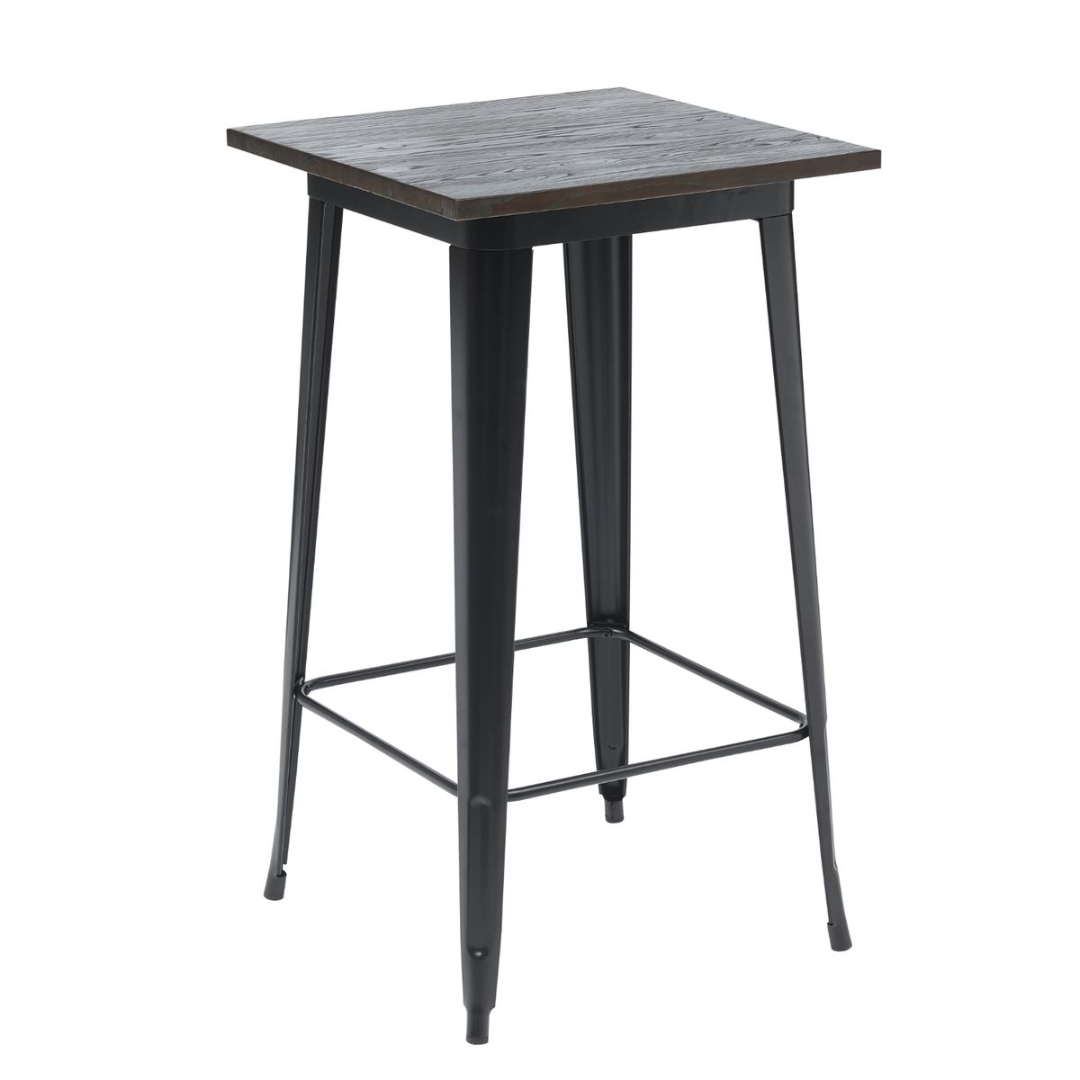 BOKAN - Mesa Tolix Paris Negra