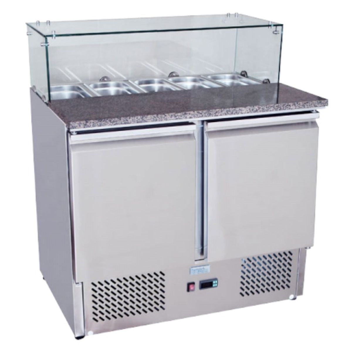 BOZZO - Meson Salsero cupula de Vidrio 90cm BOZZO