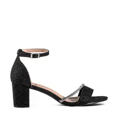 WEIDE - Sandalia Taco Fiesta Negra Mujer YOU132