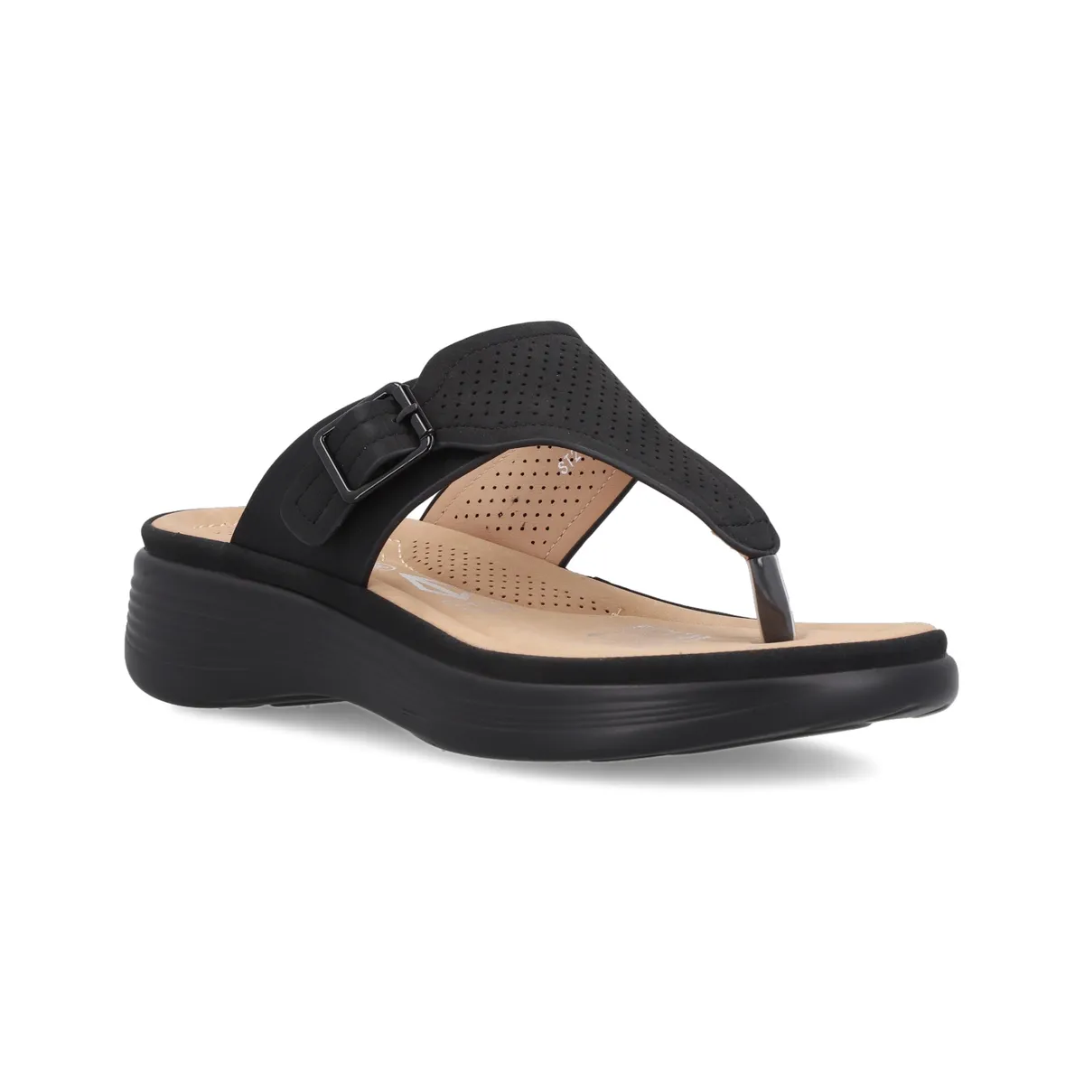STYLO SHOES - Sandalia Mujer Negro ST2407