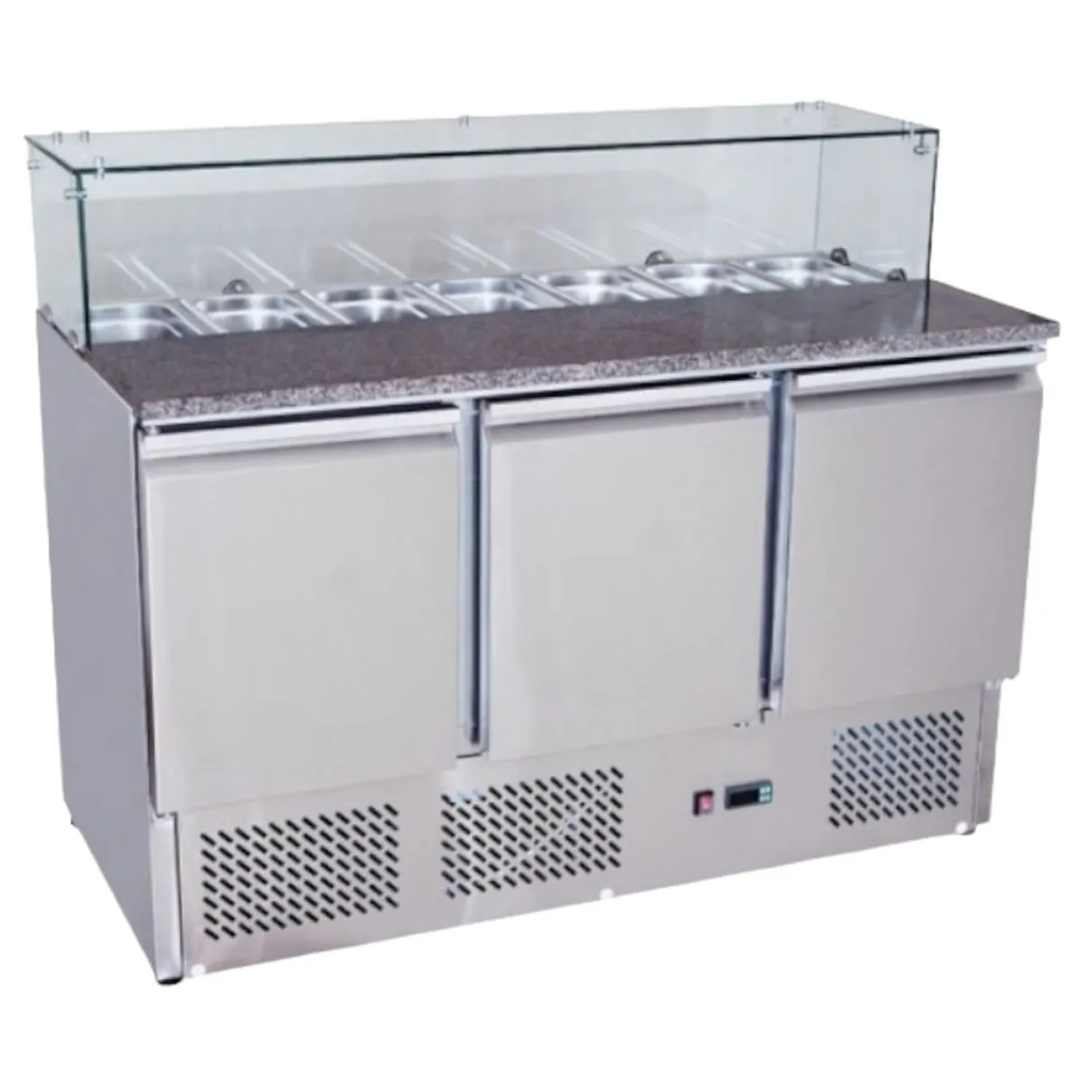 BOZZO - Meson Salsero cupula de Vidrio 140cm BOZZO