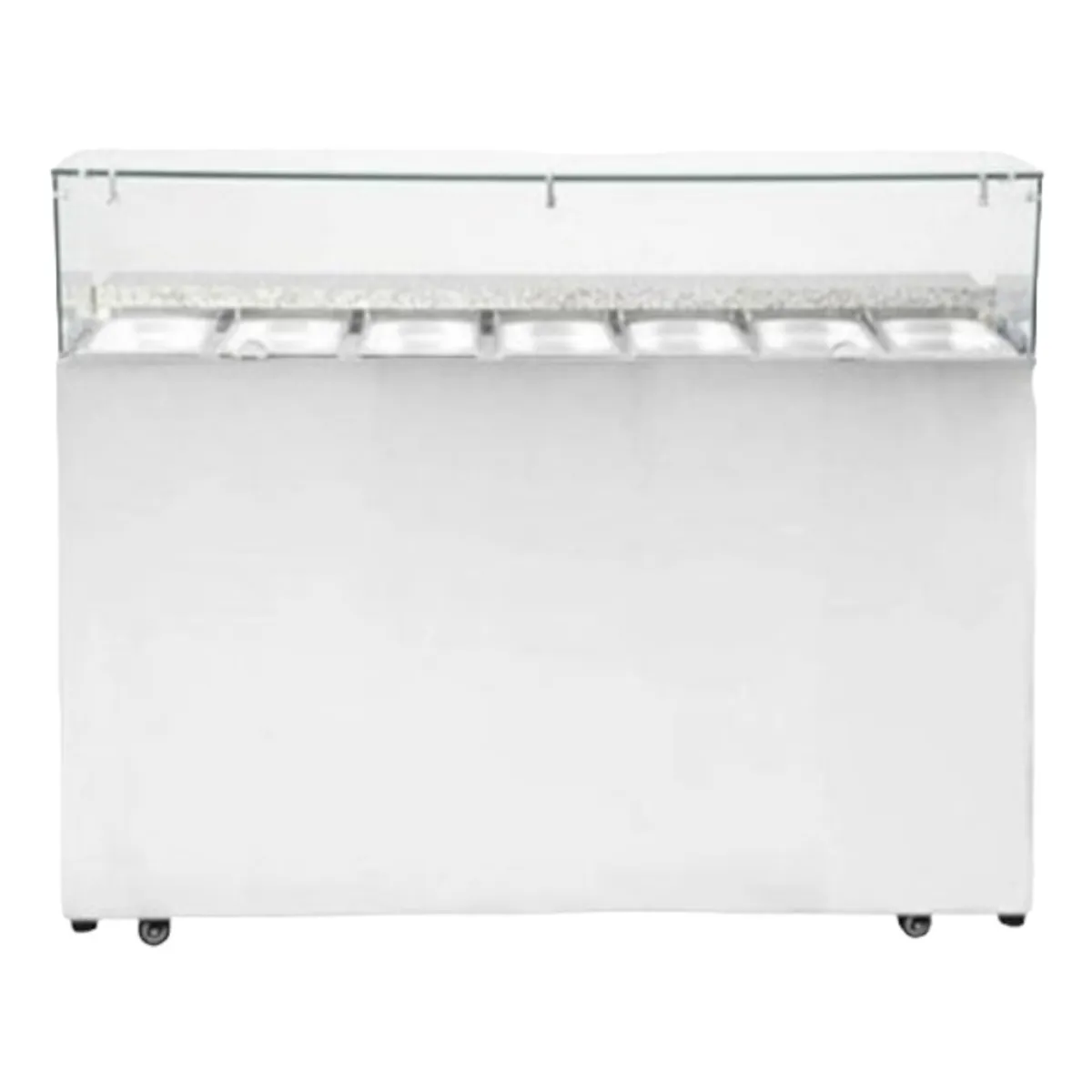 BOZZO - Meson Salsero cupula de Vidrio 140cm BOZZO