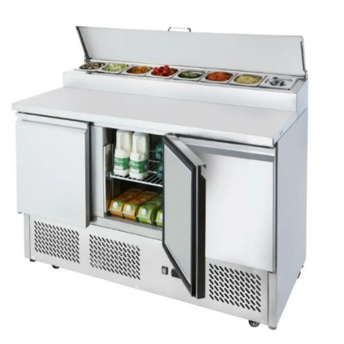 BOZZO - Meson Pizzero 140cm BOZZO Acero Inoxidable