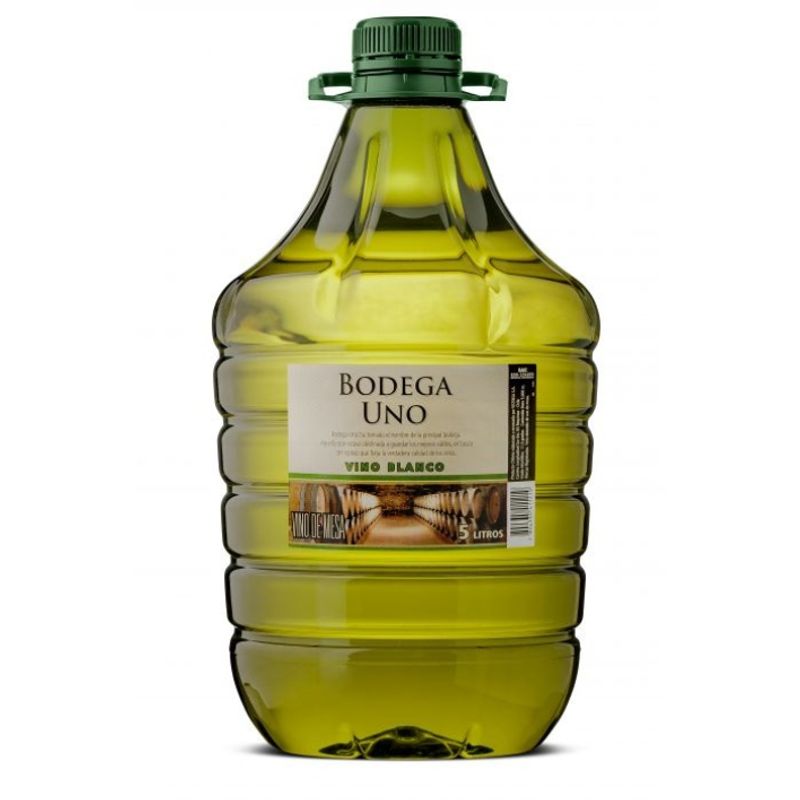 BODEGA UNO - Vino Bodega Uno Bidón Blanco 11,5° 5000cc