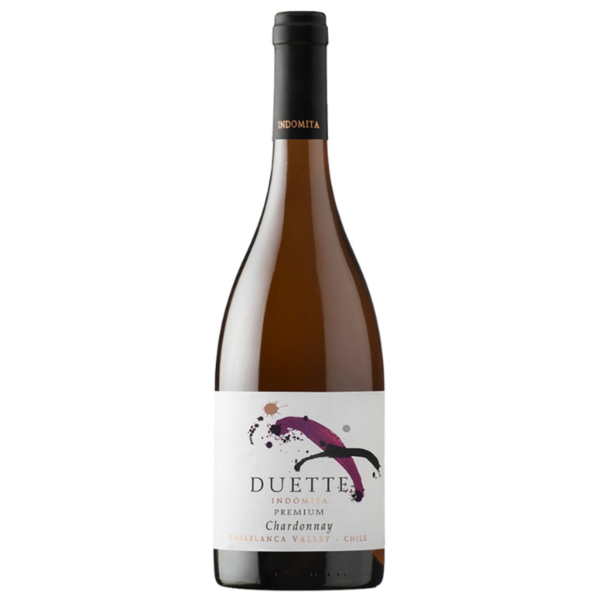 INDOMITA - Vino Indómita Duette Premium Chardonnay 14° 750cc