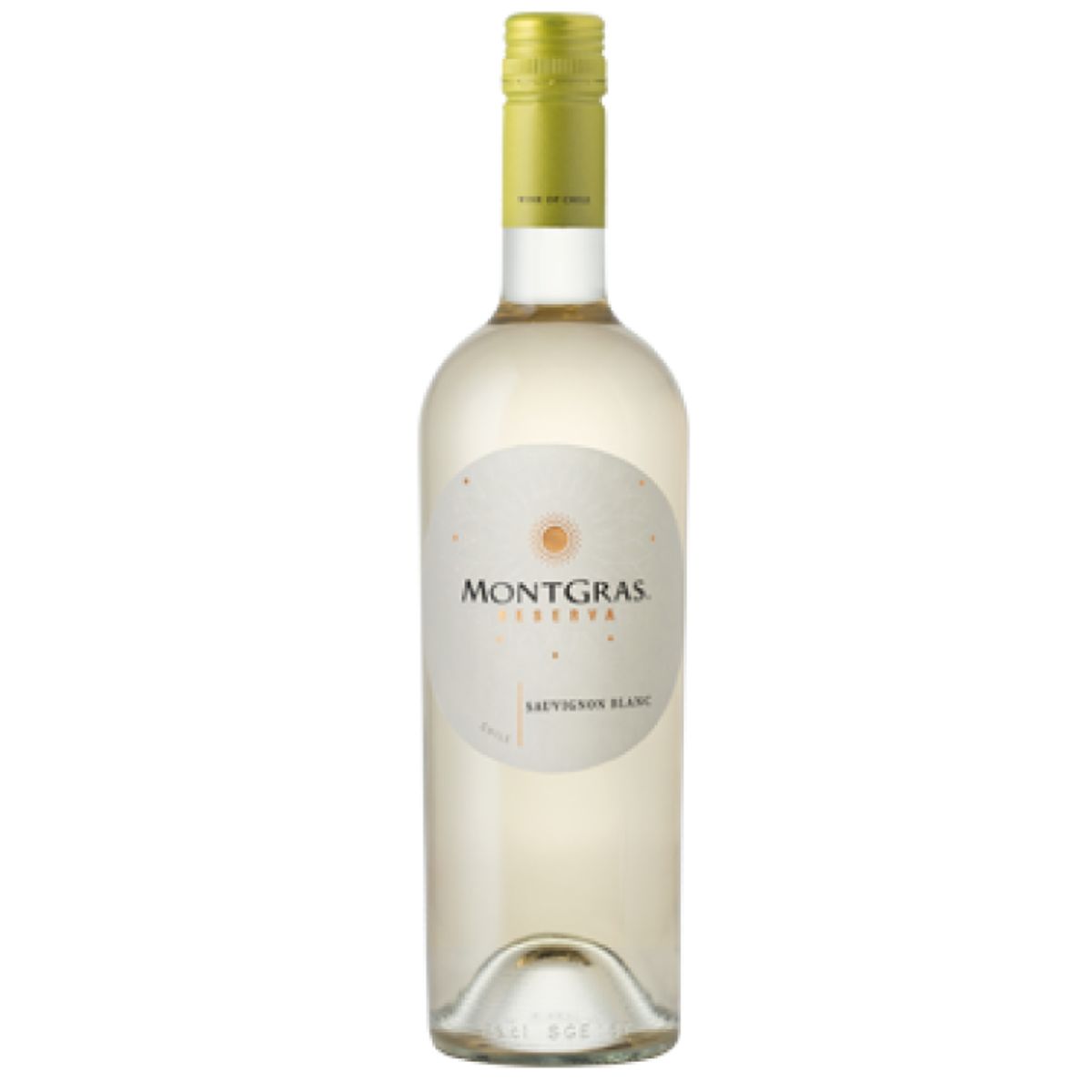 MONTGRAS - Vino Montgras Reserva Sauv. Blanc 12° 750cc