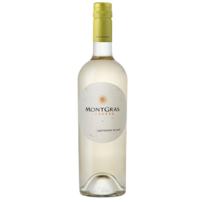 MONTGRAS - Vino Montgras Reserva Sauv. Blanc 12° 750cc