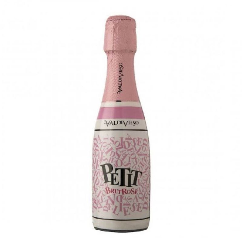VALDIVIESO - Espumante Valdivieso Botellín Petit Brut Rosé 12° 187cc