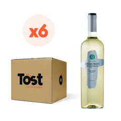 MISIONES DE RENGO - 6x Vino Varietal Sauv. Blanc 12,5° 750cc