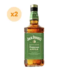JACK DANIELS - 2x Whiskey Apple 40° 750Cc